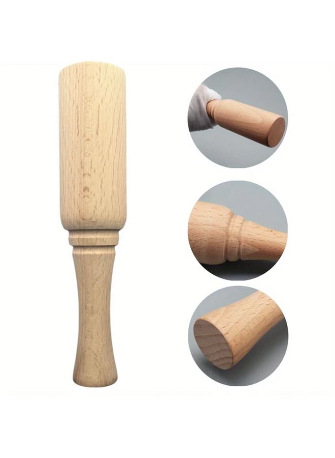 Professional Wood Carving Hammer With Non Slip Grip Heavy Duty Marble Wood Handle - Image 2