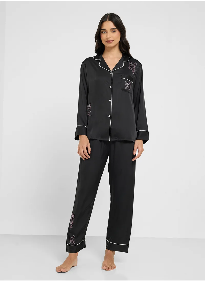 ايلا Printed Pyjama Set