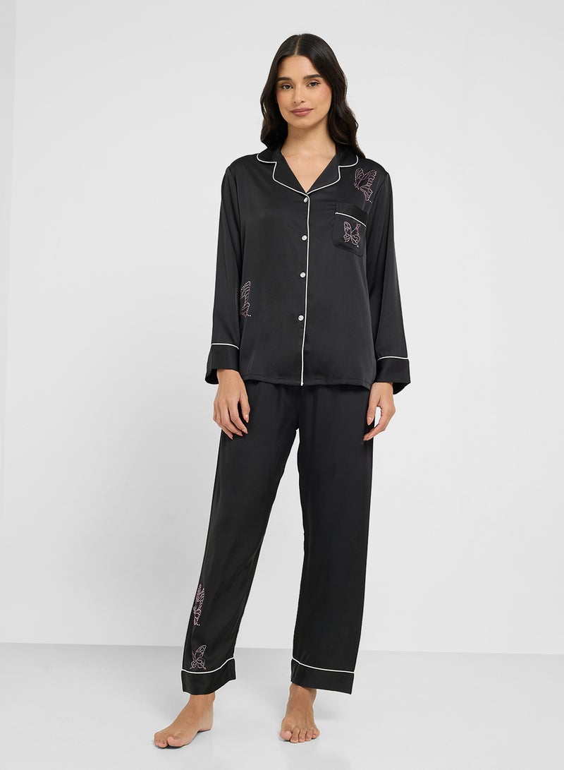 ELLA Printed Pyjama Set  - Image 1