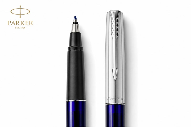 Parker Frontier Translucent Blue Set Rollerball+Fountain Pen - Image 3