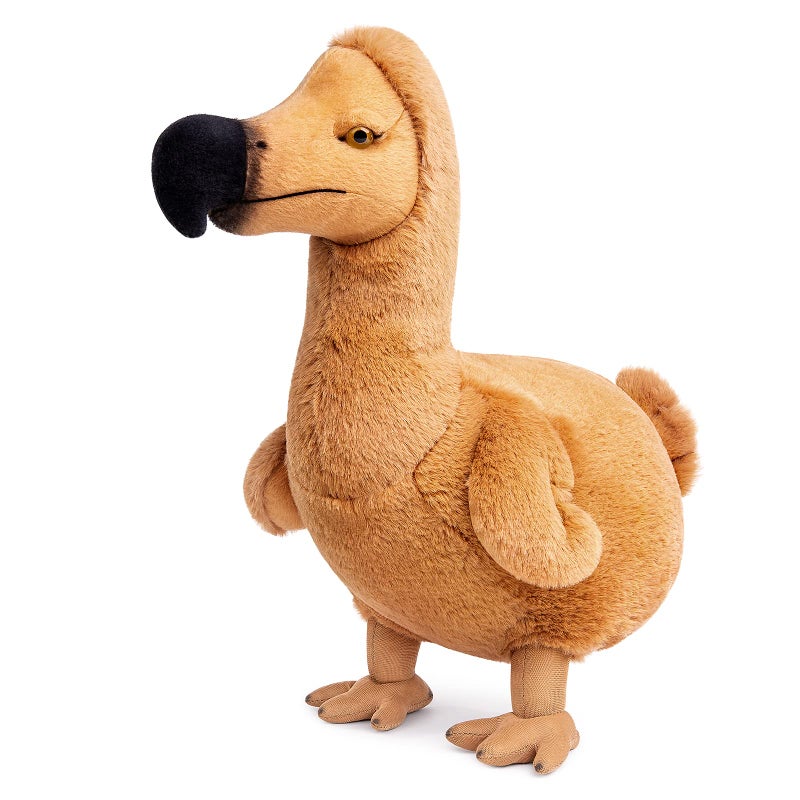ZHONGXIN MADE ZHONGXIN Dodo Plush Toy Lifelike Brown Dodo Bird Stuffed Animal 14inch Real Plushie Toy Home Decoration Unique Plush Gift for Kids - Image 2