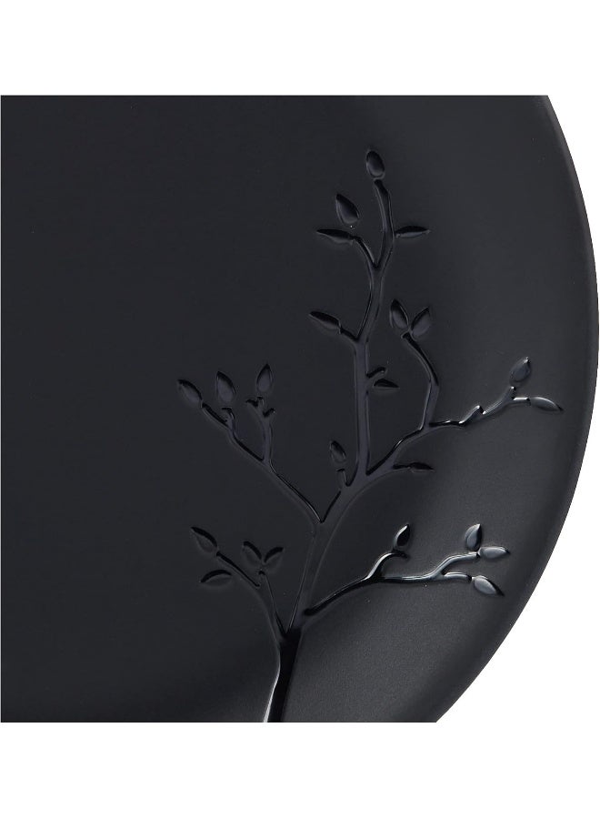 Servewell Servewell Melamine Horeca Black Embossed Plate - 32cm  - Image 4