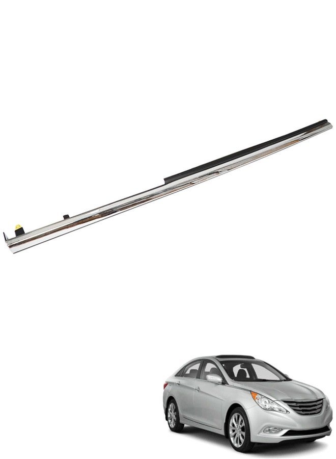 WFLNHB Front Right Passenger Side Chrome Molding Trim Replacement for Hyundai Sonata 2011-2014 - Image 4