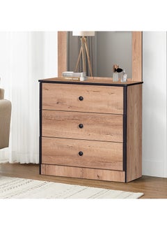 Home Box Crew 3-Drawer Dresser without Mirror 40 x 80 x 80 cm  - Image 1