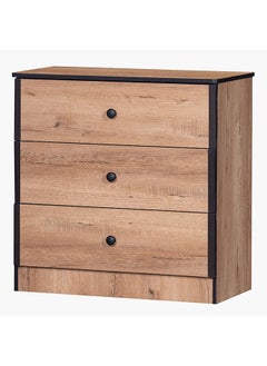 Home Box Crew 3-Drawer Dresser without Mirror 40 x 80 x 80 cm  - Image 3