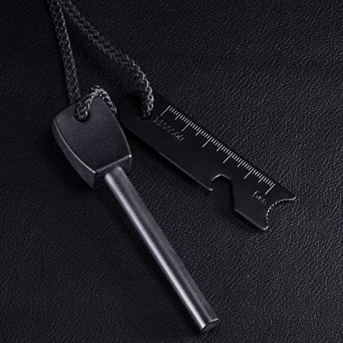 TrekEaze Fire Starter Magnesium Rod with Bottle Opener, Flint Steel Fire Starter for Survival Tool, Camping, Hiking - Image 5