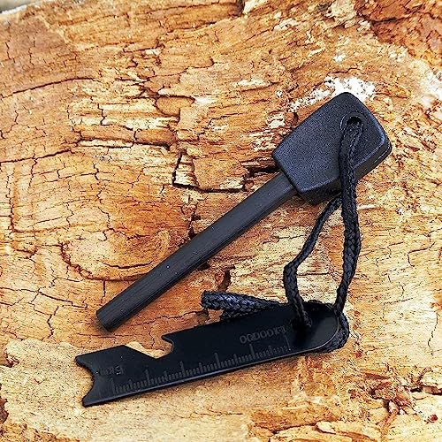 TrekEaze Fire Starter Magnesium Rod with Bottle Opener, Flint Steel Fire Starter for Survival Tool, Camping, Hiking - Image 3