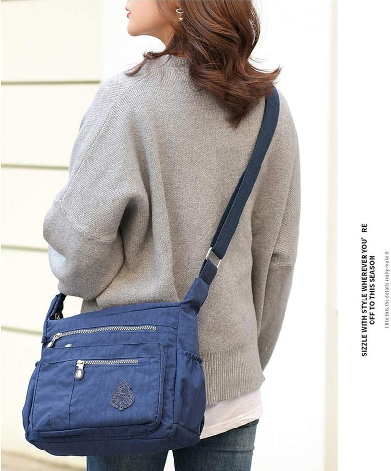 MINTEGRA Store Crossbody Bag for Women Nylon Waterproof Shoulder Purse Messenger Bag Lightweight Pocketbooks - Image 5