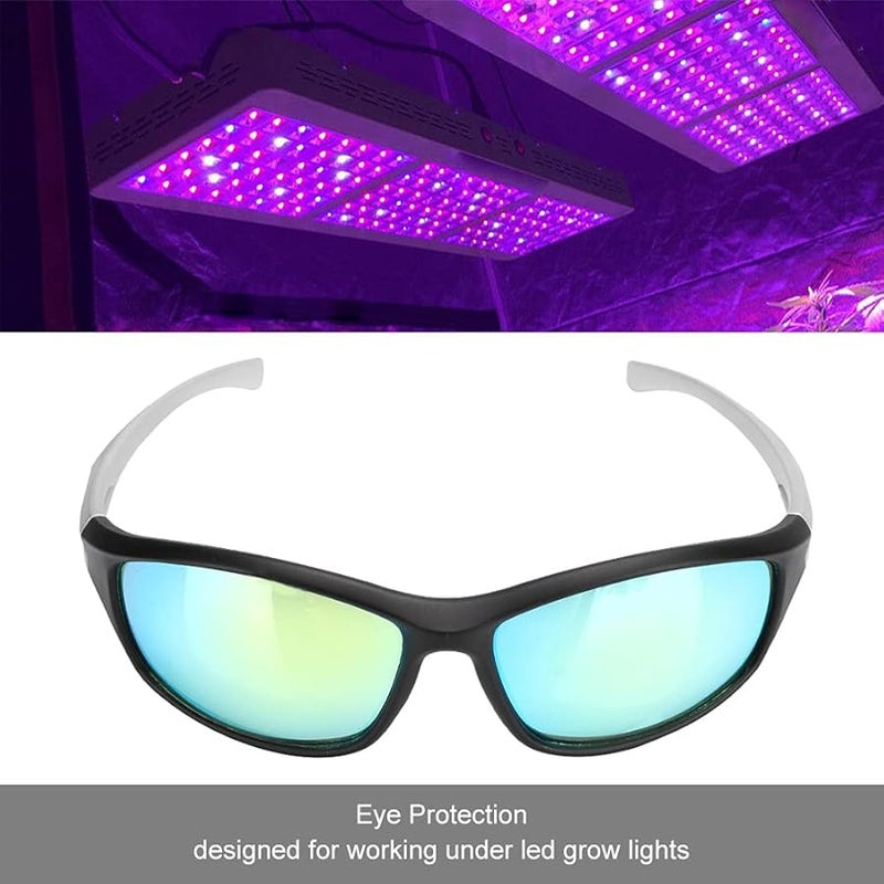 Polarized LED Grow Room Goggles for Hydroponics Greenhouse Eye Protection - Image 3
