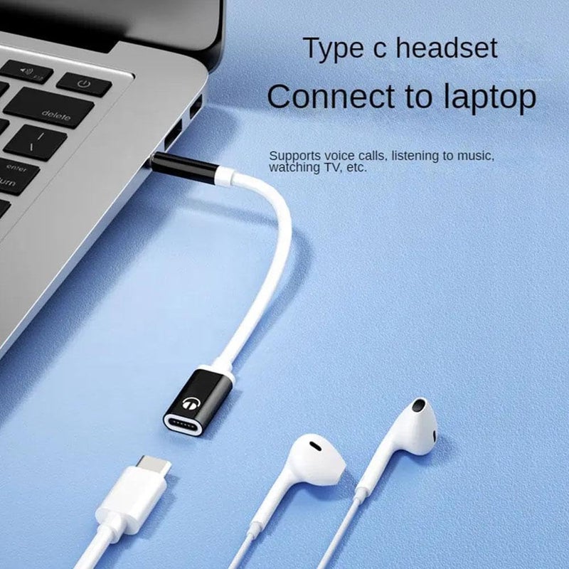 Zenarao محول جاك سماعة زيناراو، كابل صوت 3.5 مم ذكر إلى أنثى TypeC، كابل دنجلي صوت USB C إلى Aux، متوافق مع مشغلات MP3، مشغلات CD، أجهزة الكمبيوتر المحمولة، الأجهزة اللوحية، الهواتف الذكية (فضي) - Image 5