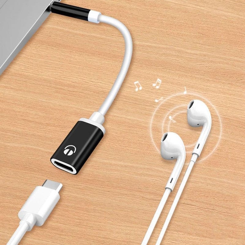 Zenarao محول جاك سماعة زيناراو، كابل صوت 3.5 مم ذكر إلى أنثى TypeC، كابل دنجلي صوت USB C إلى Aux، متوافق مع مشغلات MP3، مشغلات CD، أجهزة الكمبيوتر المحمولة، الأجهزة اللوحية، الهواتف الذكية (فضي) - Image 2