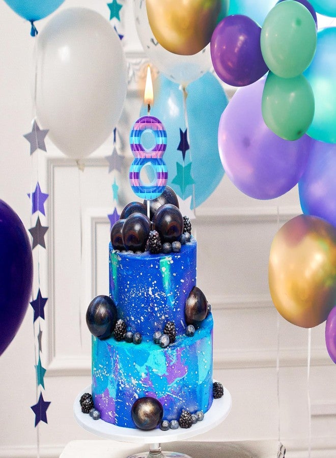 Conelist Video Game Birthday Candles Piñata Gaming Party Candle Numeral Birthday Cake Topper for Kids Battle Boys Birthday Decoration Gaming and Video Game Party Decoration Supplies(Number 8) - Image 5