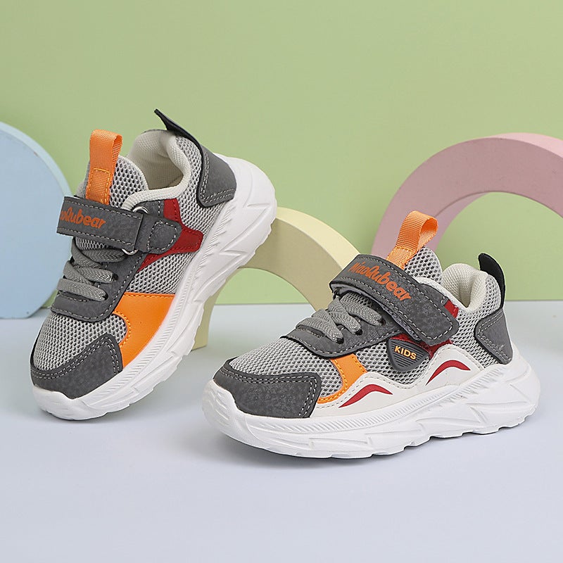 Baby Shoes Men'S Toddler Shoes Autumn Mesh Breathable New Children'S Soft-Soled Non-Slip Baby Shoes Casual Functional Shoes - Image 1