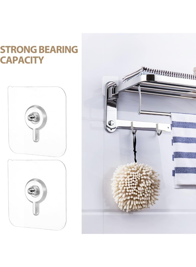 Magic Wall Hooks – 10 Nail-Free Heavy-Duty Fixings for Frames, Macrame & Home Décor – Hidden, Secure & Easy Installation, No Drilling Needed - Image 2