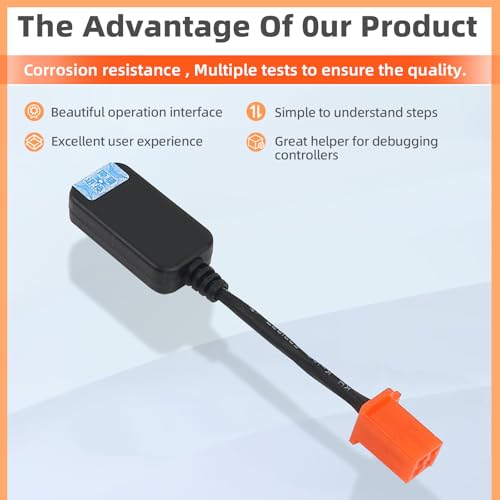 Tivora Compatible with Computers Tablets & Networking FarDriver Programmable Bluetooth Adapter for Nanjing/Fardriver Controller Programming Module - Image 2