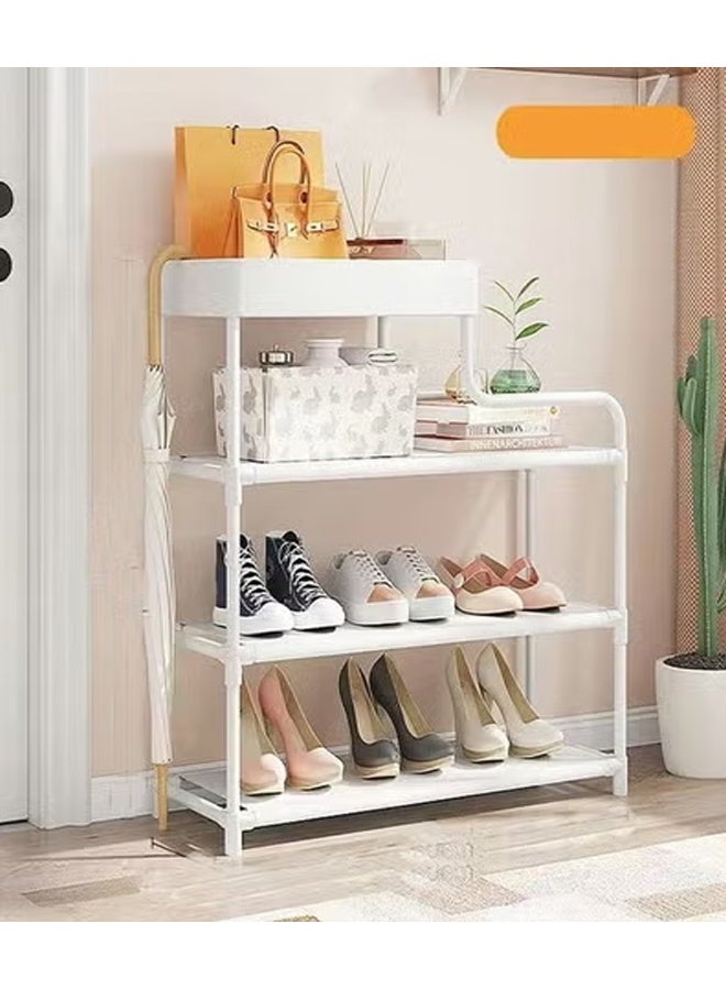 C&C Home 4 Layers Creative Home Cabinet Large Capacity Shoe Rack Storage Organizer Rack Furniture for Entryway Living Room 60x21x62 CM - Image 1