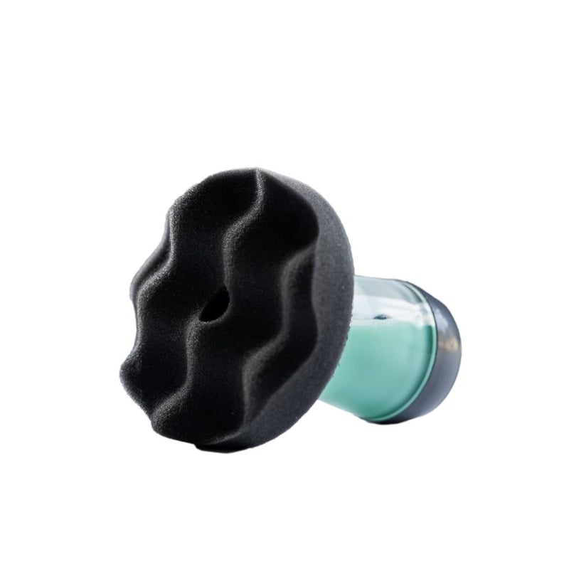 ExoForma Flow Tire Shine Applicator Reusable Car Truck Tire Dressing Applicator for NoDrip StreakFree Shine Works with All Tire Shine Gels Professional Car Detailing Tool - Image 2
