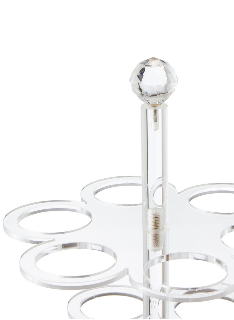 Dania An Acrylic Arabic Coffee Cup Holder Stand That Holds 12 Cups - Image 4