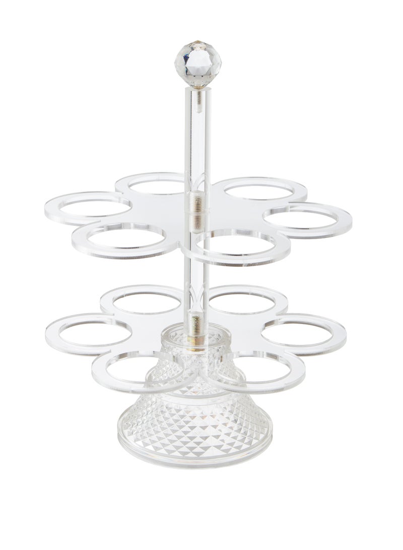 Dania An Acrylic Arabic Coffee Cup Holder Stand That Holds 12 Cups - Image 2