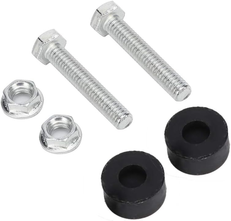 Haofy Hood Bumpers Stoppers, Aluminum Rubber Pack of 2 Radiator Support, Kit - Image 1
