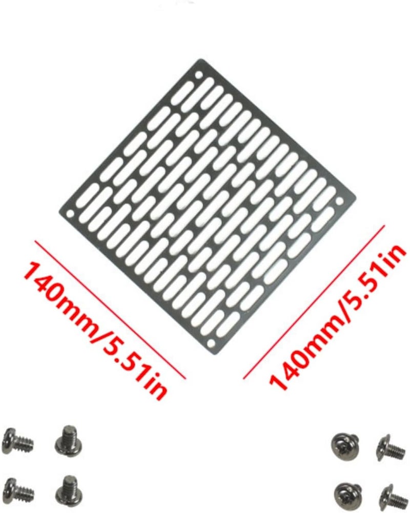 Protective Radiator Shield Cooling Fan PC Filter Computer Solution 140/280/420mm Fan Protector - Image 4