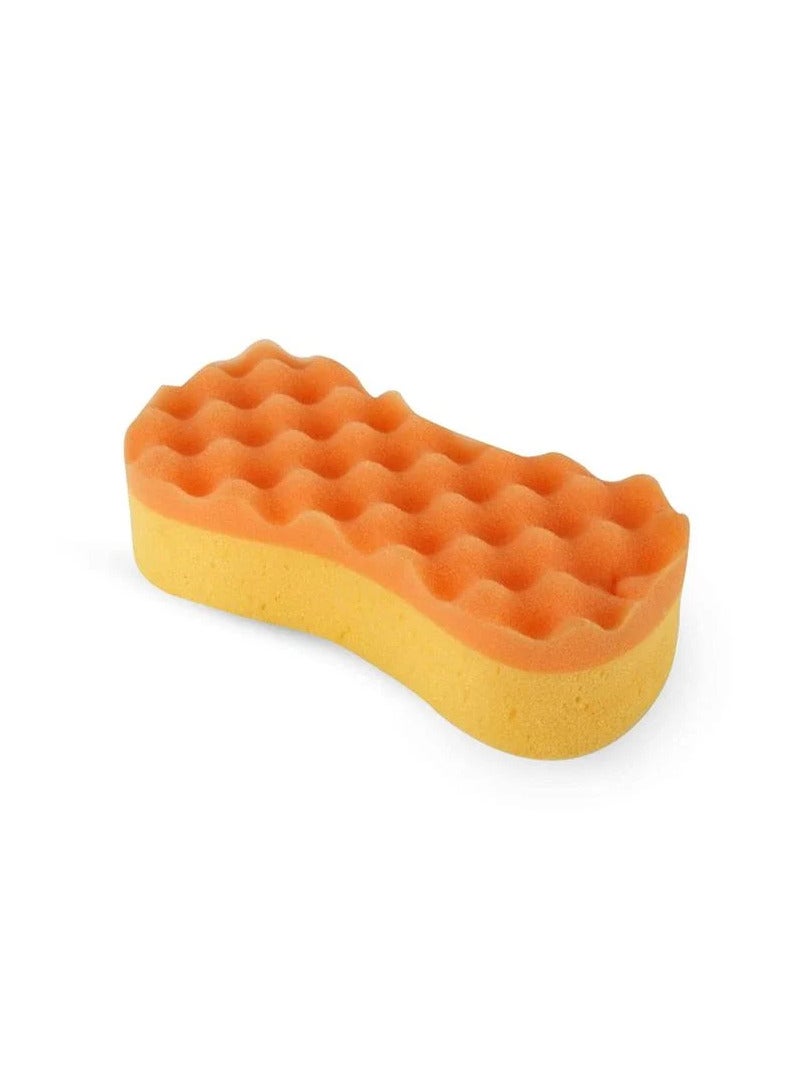Agc 100% Microfiber Easy Grip Washing Sponge Car Wash Sponge For Foaming Washing 21x11x5.5cm - Image 2