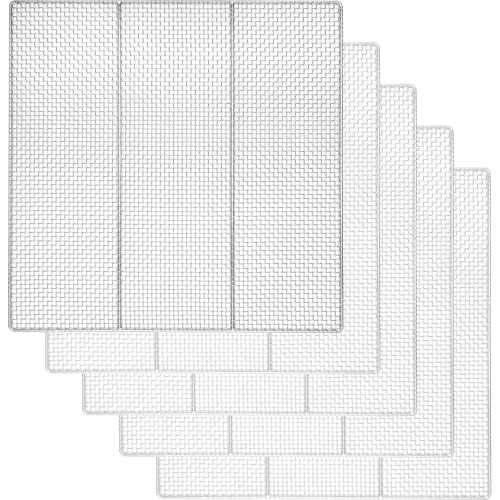 Fuceter 23 x 23" Donut Fryer Screen, 5-Pack, Heavy-Duty Woven Mesh Screen, Compatible with Belshaw, Avalon, and Commercial Fryers - Image 1