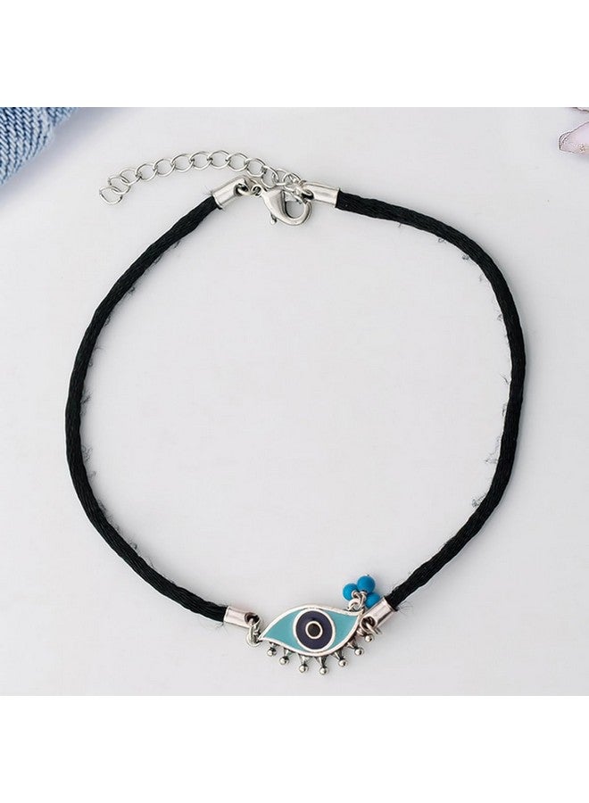 Voylla Evil Eyes Enamelled Eye Motif Anklet - Image 2