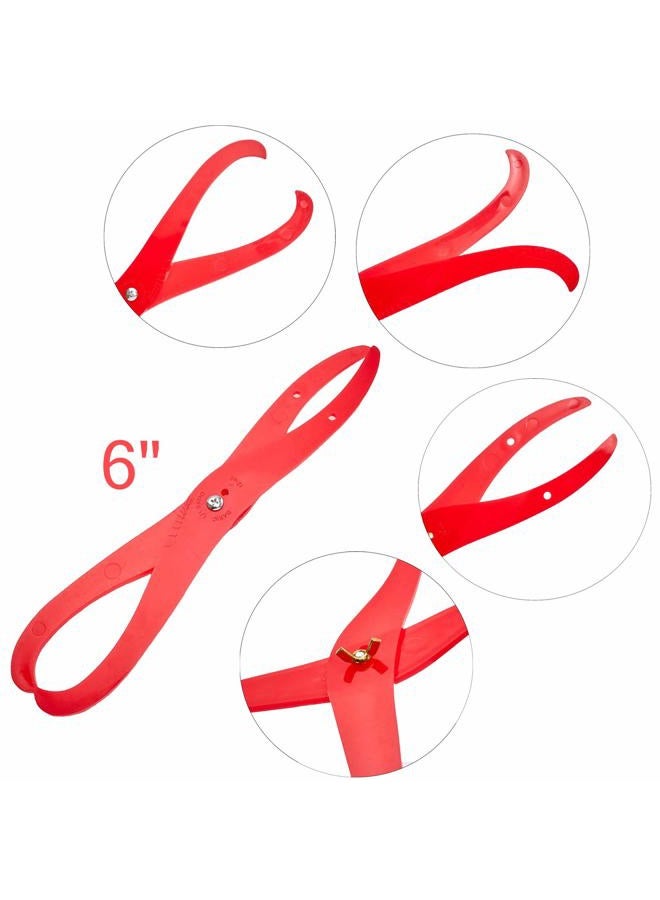 DIYstore 6" Length Bent-Leg Plastic Caliper Clay Sculpture Ceramic Measuring Pottery Tool for Carving, Shaping, Clay Sculpture, Modeling - Image 2