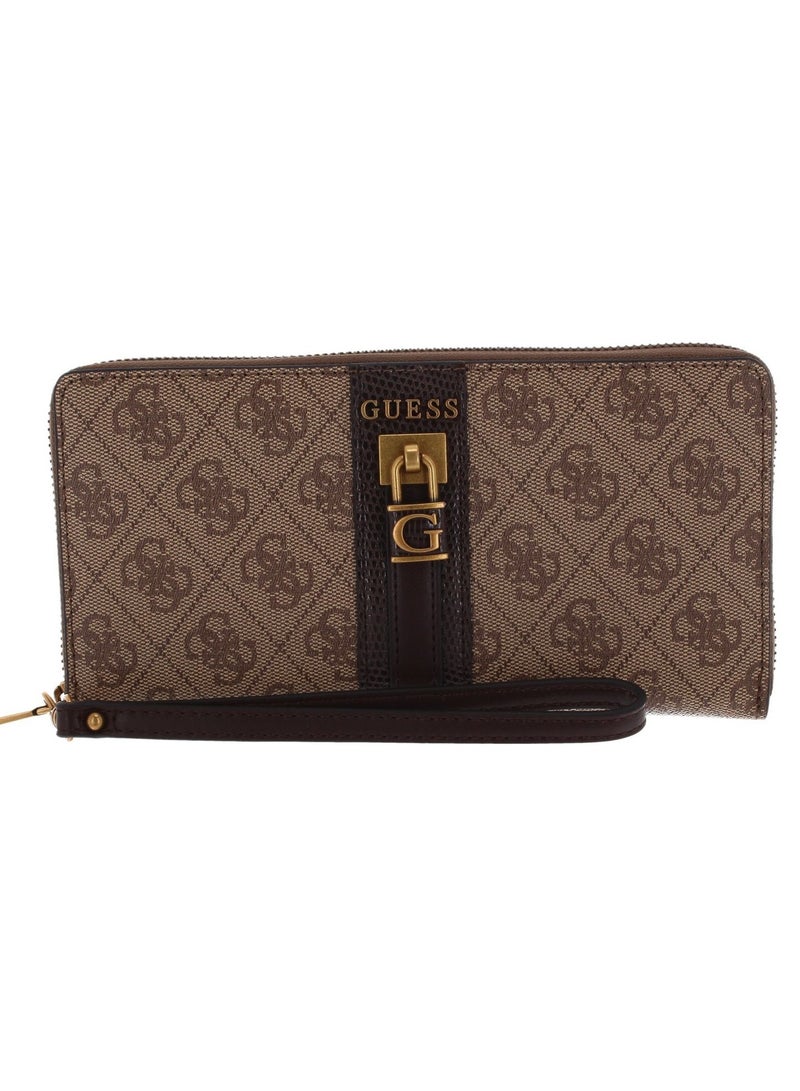 GUESS Ginevra Logo SLG Cheque Organizer Coal Logo  - Image 1