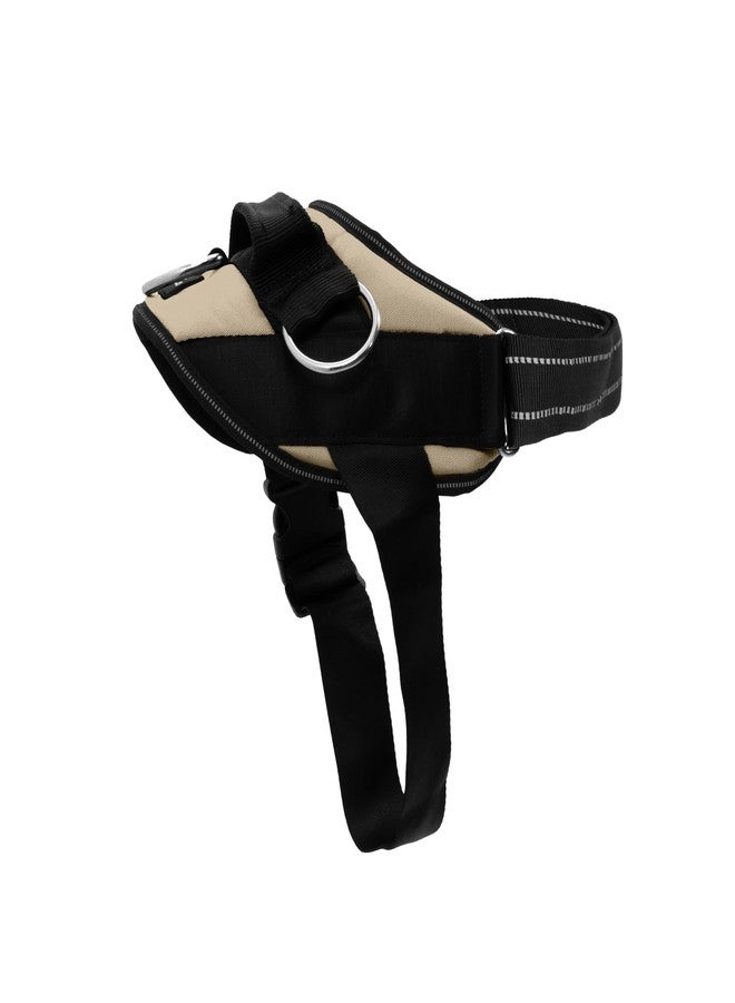 ShawnCo Essential Dog Harness, No-Pull Pet Vest with 3 Leash Clips, No Choke, Reflective, Adjustable and Padded, for Easy Walking and Training for Small, Medium and Large Dogs (Driftwood, XS) - Image 1