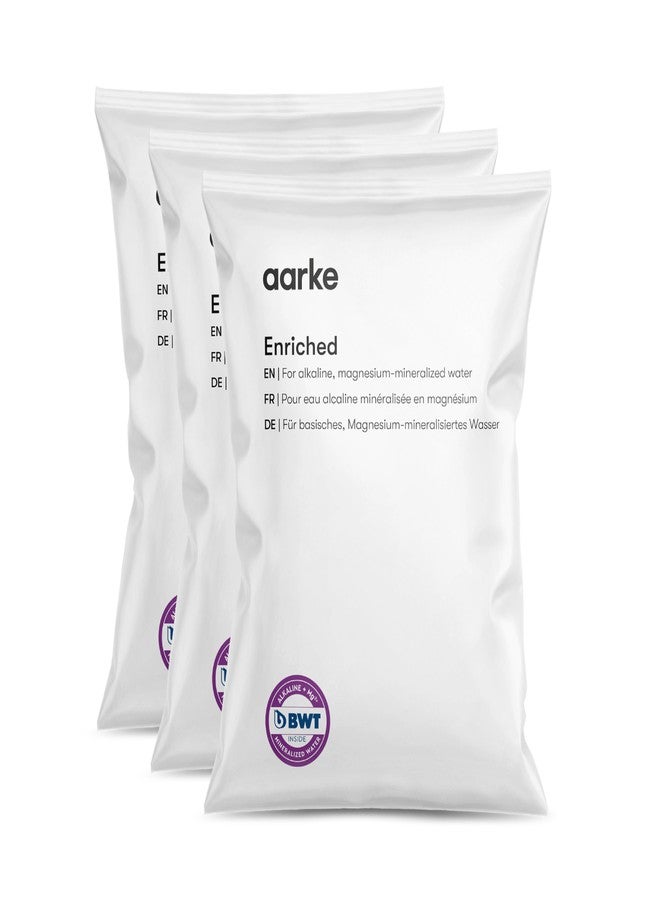 Aarke Enriched Filter Refill Granules - Minerals Infused for Alkaline pH, Eco-Friendly, 8-Week Performance, Compatible With Purifier Pitchers (3 pack) - Image 2