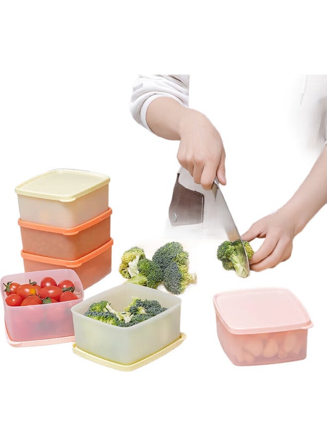 Tupperware حاويات تخزين الثلاجة توبيروير 400 مل * 3، صناديق تخزين الخضار والفواكه، حاويات محكمة الغلق من الدرجة الغذائية لتنظيم الثلاجة، تمنع انتقال الروائح - Image 1