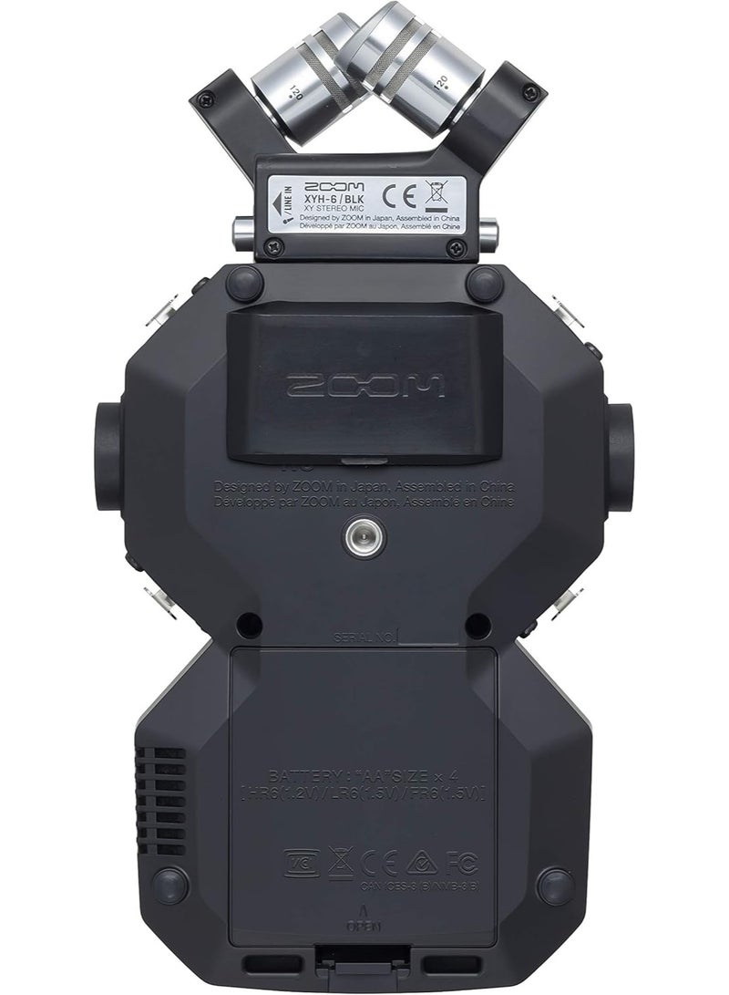 Zoom H8 Portable Recorder (compatible upto 12-Track recording) 6 Inputs, Touchscreen/Usb Audio Interface, Battery Powered, For Stereo/Multitrack Audio, Video, Podcasting and Music - Image 2