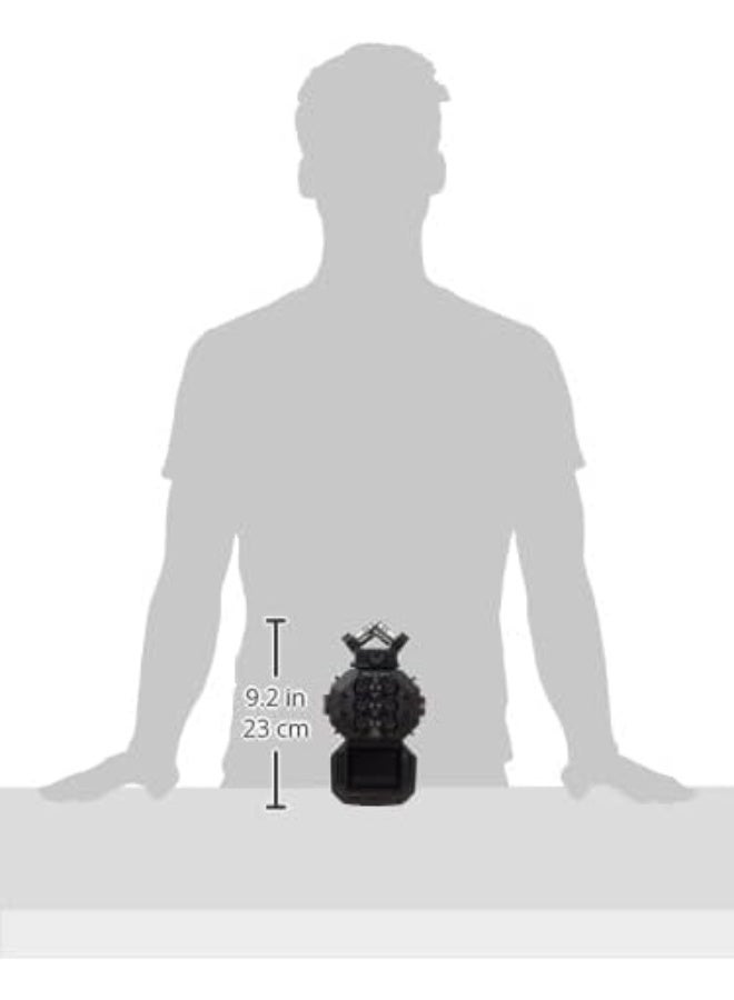 Zoom H8 Portable Recorder (compatible upto 12-Track recording) 6 Inputs, Touchscreen/Usb Audio Interface, Battery Powered, For Stereo/Multitrack Audio, Video, Podcasting and Music - Image 3