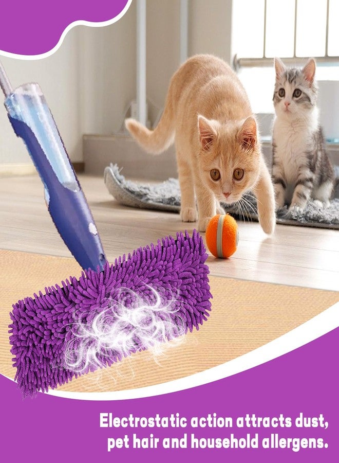 DFD 8 Pack Mop Pads for Bona Family of Mops, 4 Pet Microfiber Sweeping Pad + 4 Microfiber Deep Clean Pad, Pet Cleaning Pad for Bona Microfiber Cleaning Pad for Multi-Surface Floors - Image 5
