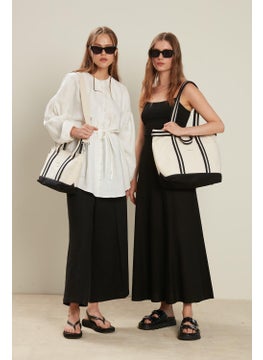 Manuka Linen Balloon Sleeve Shirt Ecru  - Image 1