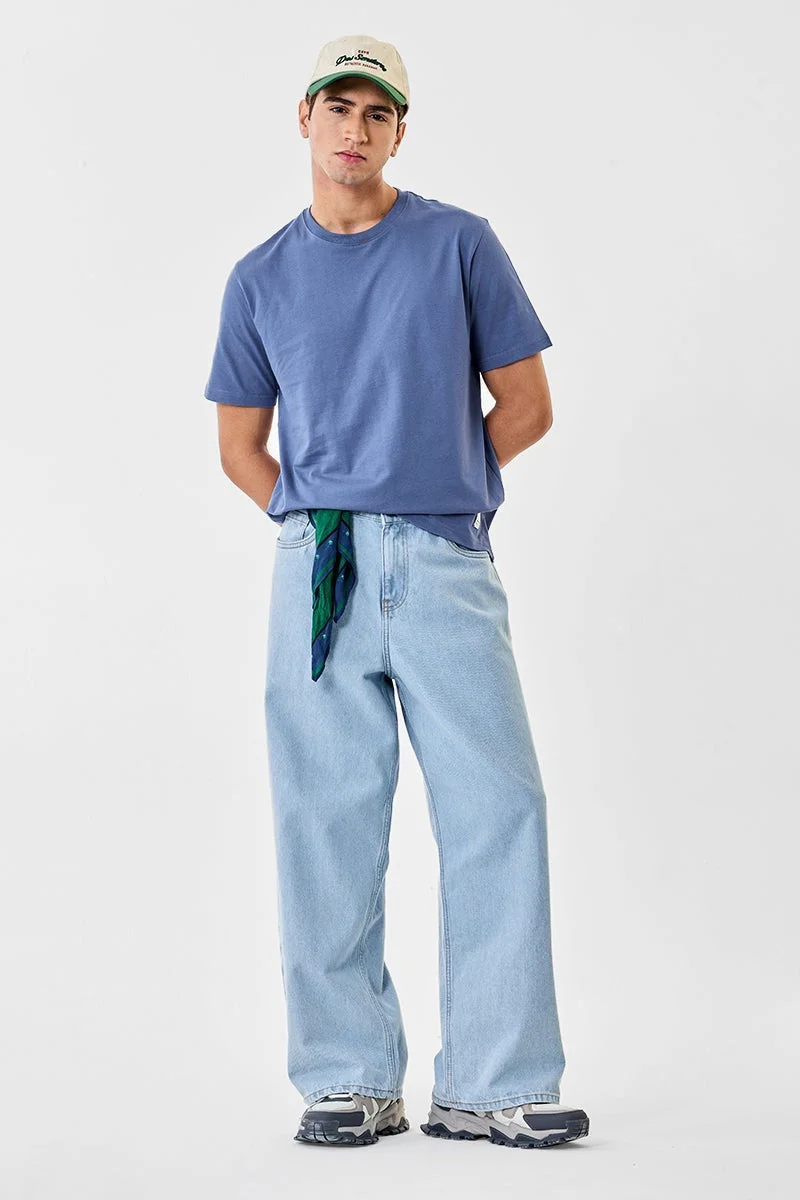 SNITCH 100% Cotton Crew Neck Core Lab T-Shirt