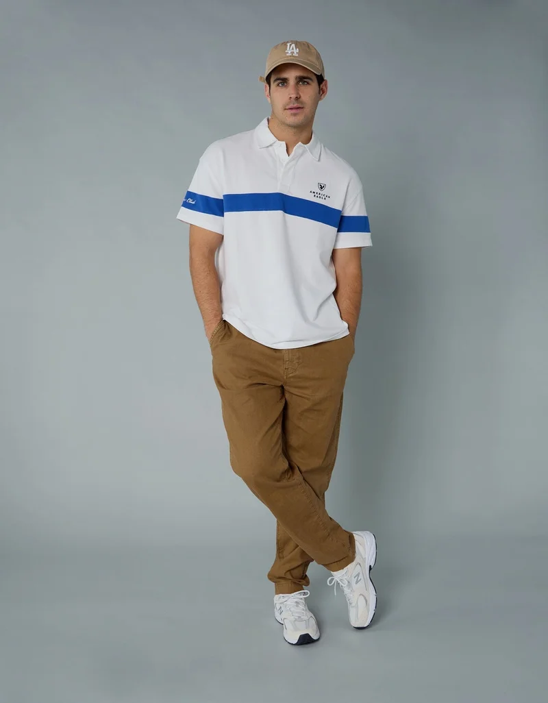 AE Logo Rugby Polo Shirt