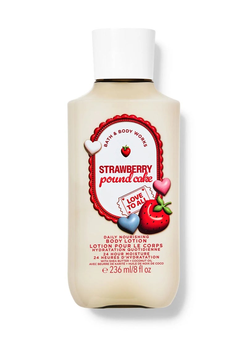Bath & Body Works Strawberry Pound Cake Body Lotion 236ml