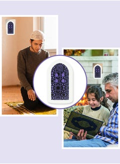 Generic Mini Wall Plug Quran Speaker with Light Wall Koran Reciter Ramadan Pray Essential Gift Purple 13*7*3cm  - Image 4