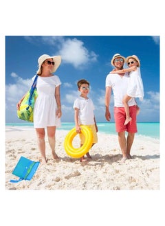 YelaJoy Mesh Beach Bag Extra Large Beach Bags and Totes Tote Backpack Toys Towels Sand Away For Holding Beach Toys Children' Toys Market Grocery Picnic Tote  - Image 4