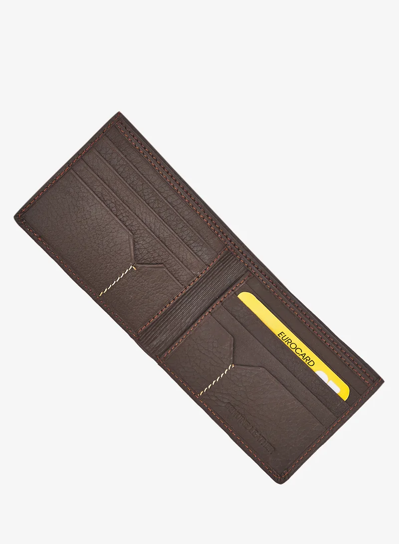 روبرت وود محافظ جلدية قابلة للطي بشعار حصان