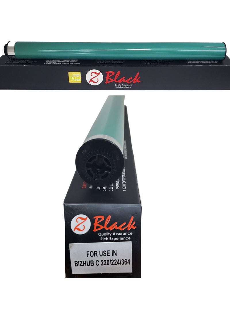Z-Black Compatible Toner Cartridge Drum for Konica Minolta BIZHUB C220 C224 C364 C224e C284e C364e C454e C554e C280 C284 C360 C364 C266 Variolink 2222c Variolink 2822c Variolink 362