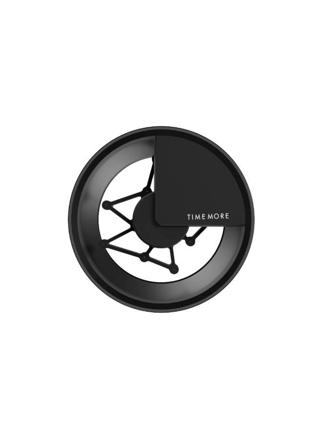 TIMEMORE Autospin WDT Tool Black, Automatic Espresso Coffee Distributor for 58mm Portafilters, 12 Needle Design - Image 4