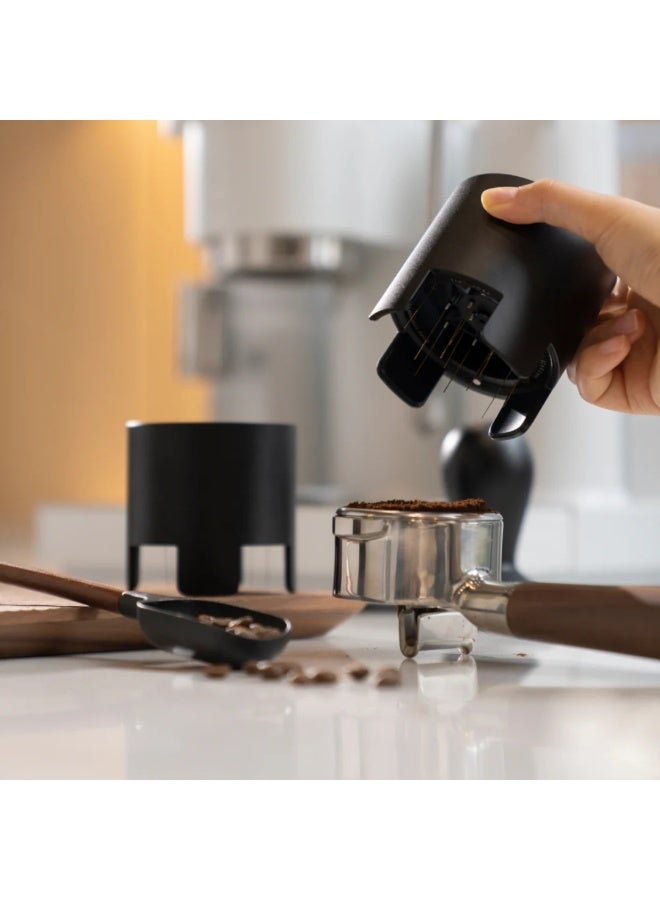 TIMEMORE Autospin WDT Tool Black, Automatic Espresso Coffee Distributor for 58mm Portafilters, 12 Needle Design - Image 5