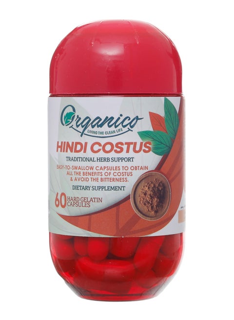 60 Capsules Hindi Costus 2000 Mg