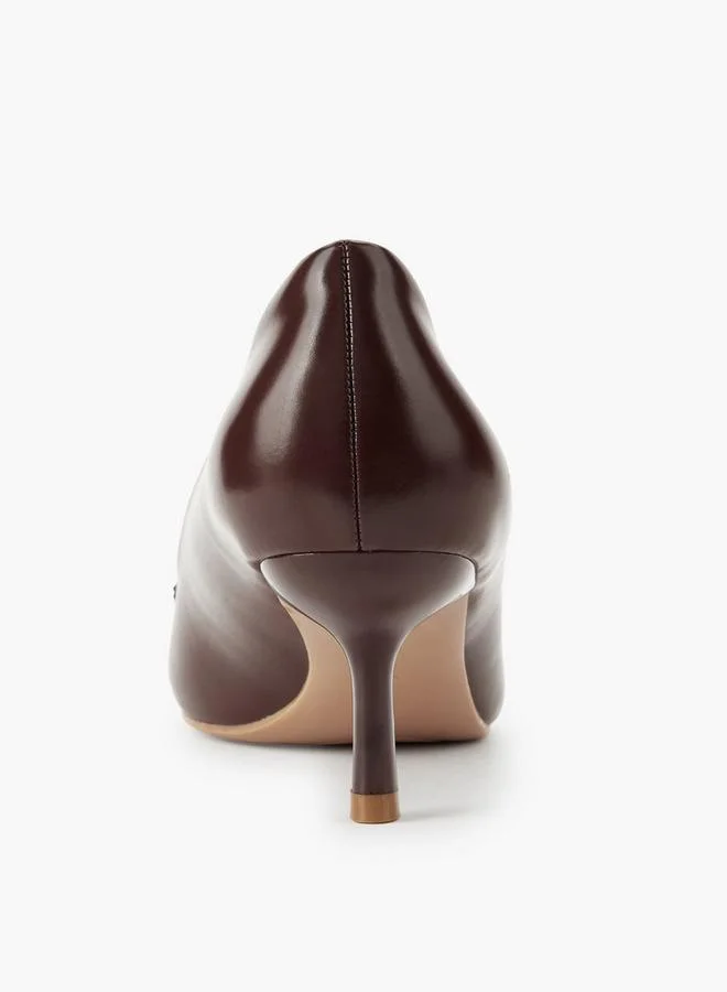 Celeste BROWN Women Stiletto Heel Pumps for Women | Best Price UAE