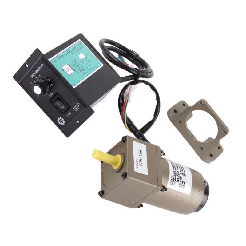 MOTOR Gear Motor 220V AC 6W Adjustable Reversible Speed - Low Noise High Torque Metal Gearmotor for Industrial Machinery, Textile & Transport Equipment - Image 5