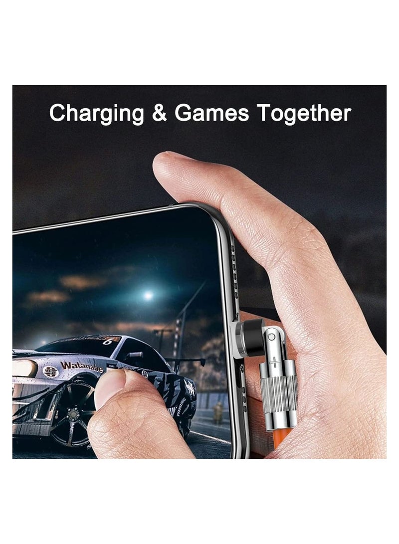 SYOSI 3 in 1 Fast Magnetic Charging Cable, 6.6FT 540° Data Transfer Magnetic USB Cable, Safety Magnet Phone Charger Compatible with Micro USB, Type C Device - Image 4